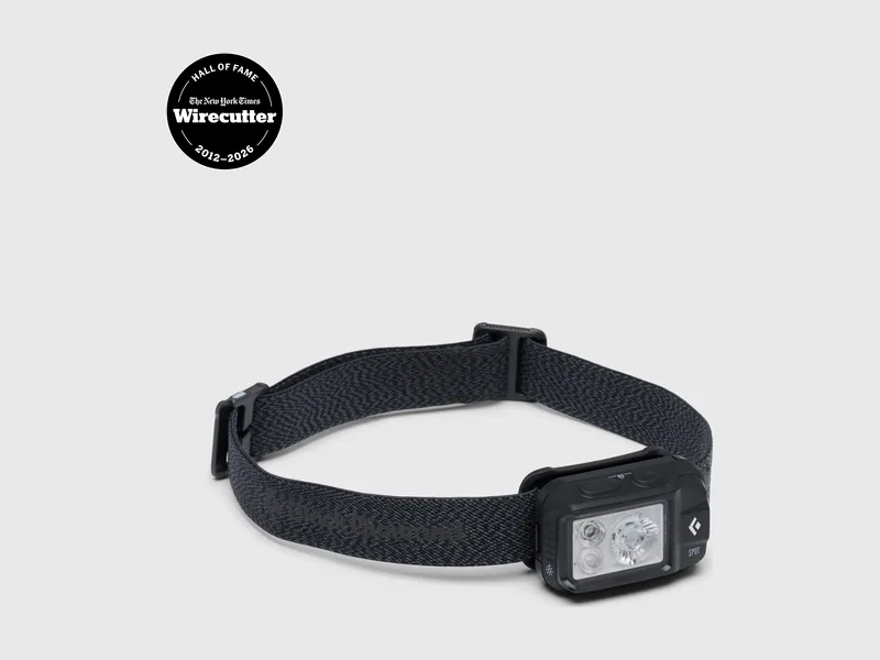 Black Diamond Spot Headlamp for night hikes – Black Diamond Spot Headlamp, official product photo