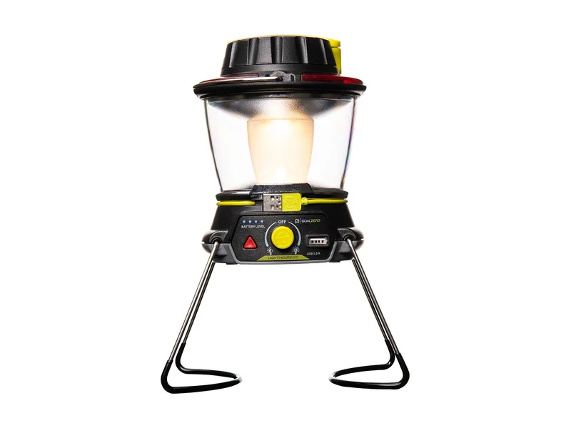 Goal Zero Lighthouse 600 Lantern & USB Power Hub for campsites – Goal Zero Lighthouse 600 Lantern & USB Power Hub, official product photo