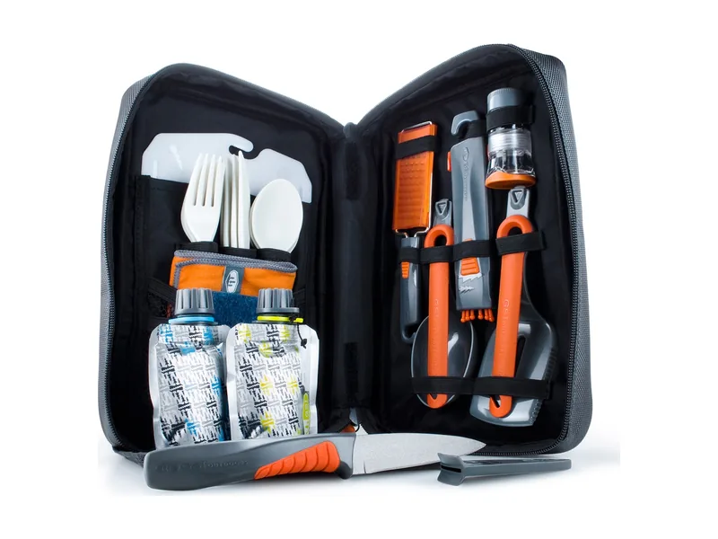 GSI Outdoors Destination Kitchen Set 24 camp cooking utensil – GSI Outdoors Destination Kitchen Set 24, official product photo