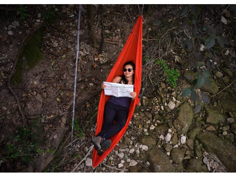 Kammok Roo Single UL Hammock for hammock camping – Kammok Roo Single UL Hammock, official product photo
