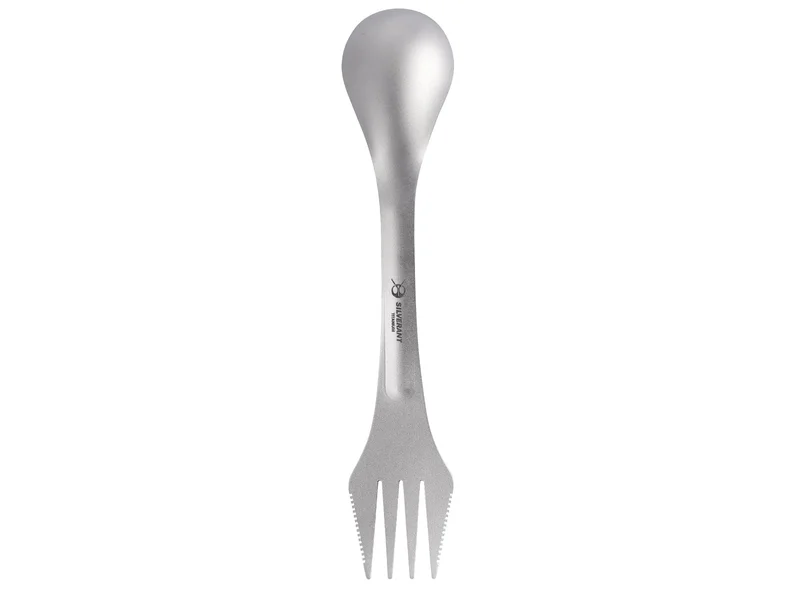 SilverAnt Titanium Spork 3-in-1 Knife Fork Spoon, official product photo