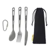 SilverAnt Titanium 3-Piece Cutlery Set (Knife, Fork and Spoon), official product photo