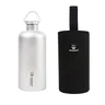 SilverAnt Titanium Water Bottle Narrow Mouth Design, official product photo