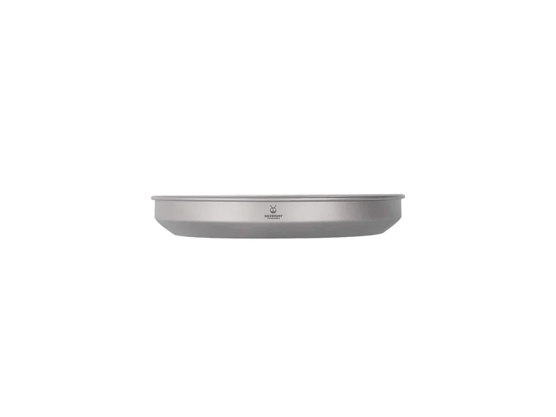 SilverAnt titanium camping plate, official product photo