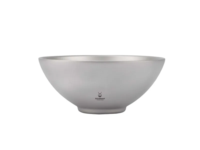 SilverAnt Titanium Double-Wall Bowl (450 ml), official product photo
