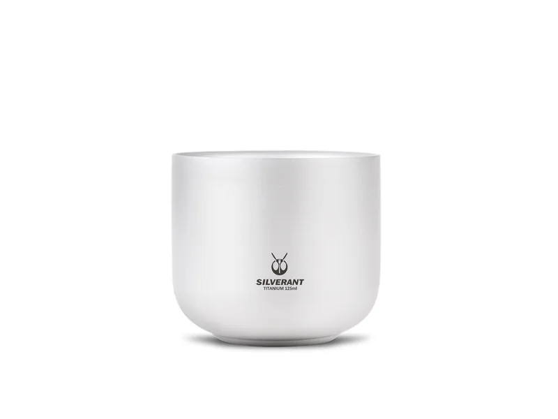 SilverAnt Titanium Double Wall Cup (125 ml), official product photo