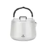 SilverAnt Large Titanium Kettle, Crystallized Finish (1400 ml), official product photo