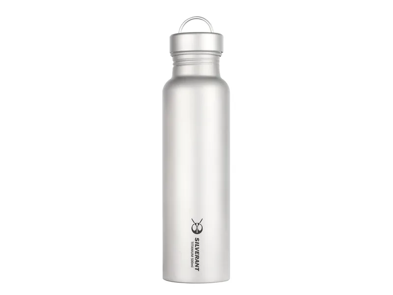 SilverAnt Round Titanium Water Bottle (500 ml), official product photo
