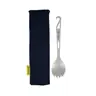 SilverAnt Ultralight Titanium Spork with Bottle Opener, official product photo