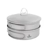 SilverAnt Ultralight 2-Piece Titanium Cookware Set, official product photo