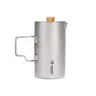 SilverAnt Ultralight Titanium Coffee French Press (500 ml), official product photo